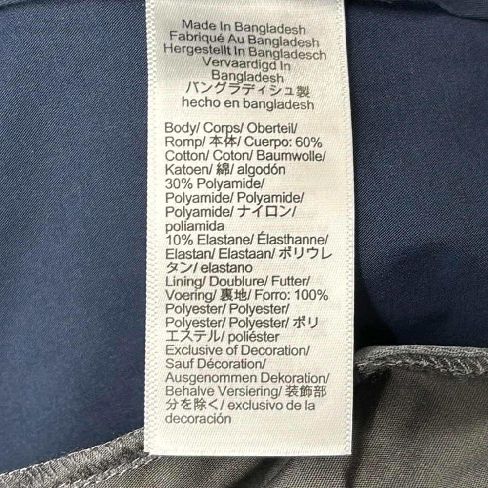 J Crew Factory 770™ Straight-fit tech pant in Navy size‎ 35x32 NWT AW006
